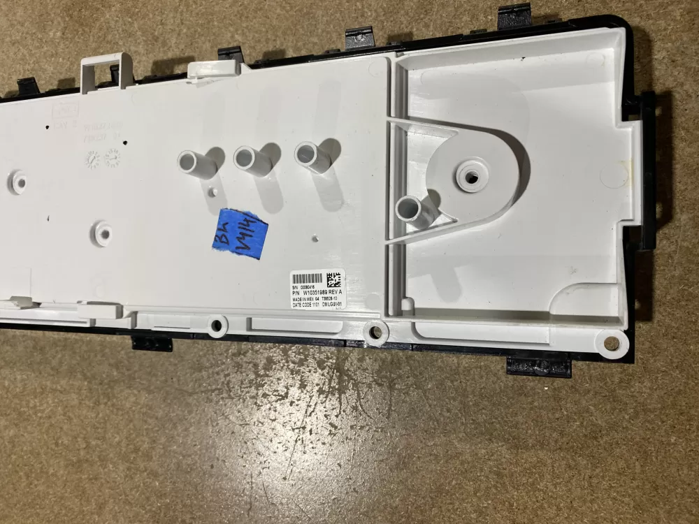 Kenmore W10272628 W10351989 Washer Interface Control Board AZ75022 | BKV414