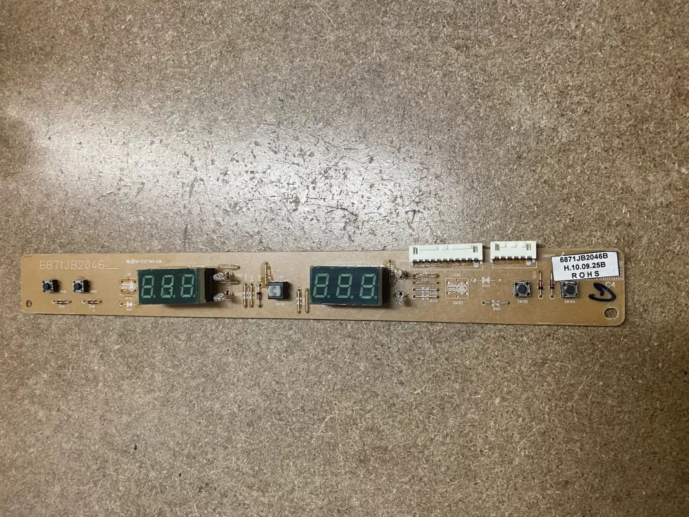 LG  Kenmore 6871JB2046B 6871JB2046 B Refrigerator Control Board