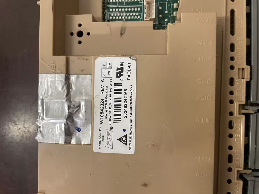 KitchenAid W10707999 W10796287 Dishwasher Control Board AZ46149 | KM288