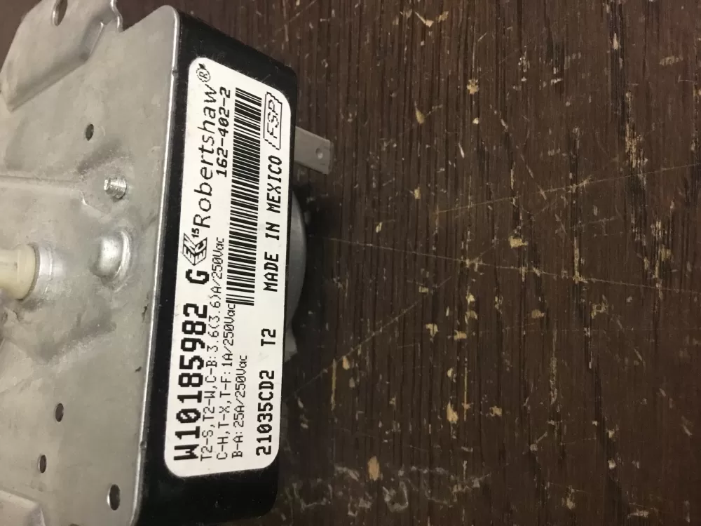 Whirlpool Maytag W10185982 Kenmore WPW10185982VP Dryer Timer AZ16752 | NR32