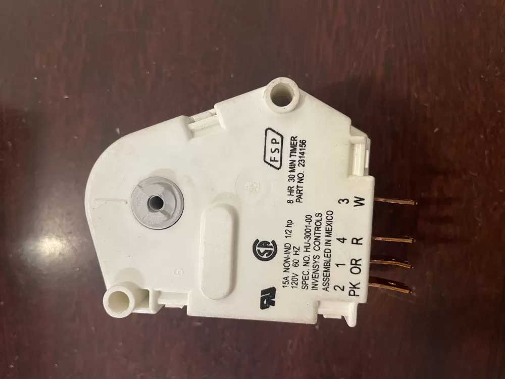 Whirlpool Amana AP6007234 2314156 Refrigerator Defrost Timer AZ48436 | KM1786
