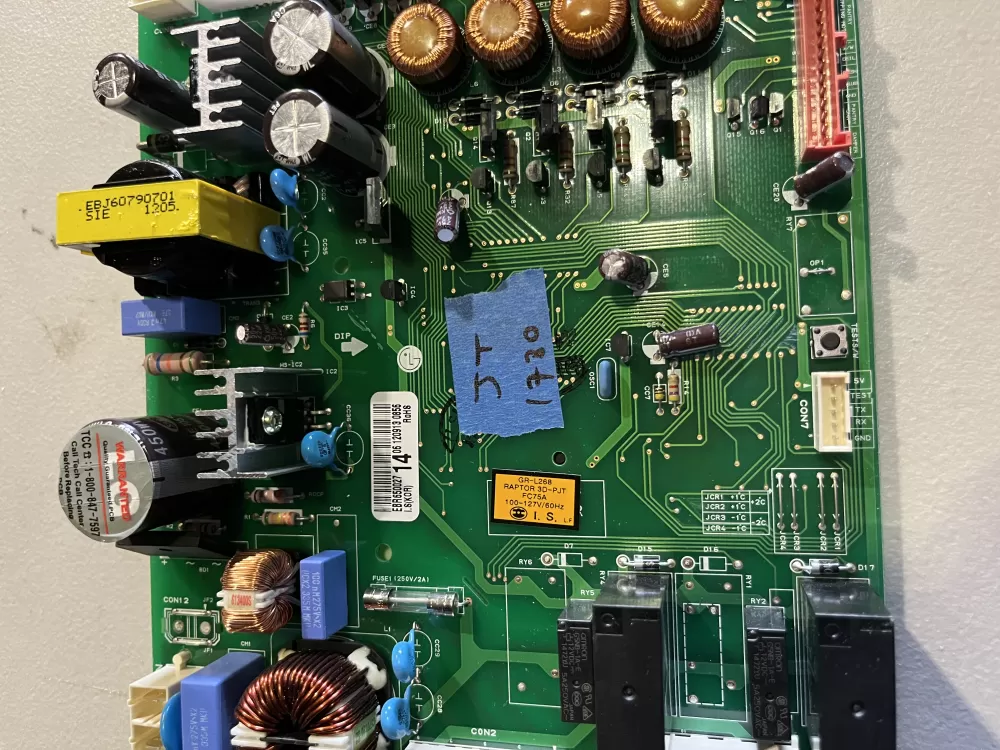 LG Kenmore EBR65002714 Refrigerator Control Board AZ42266 | 1730