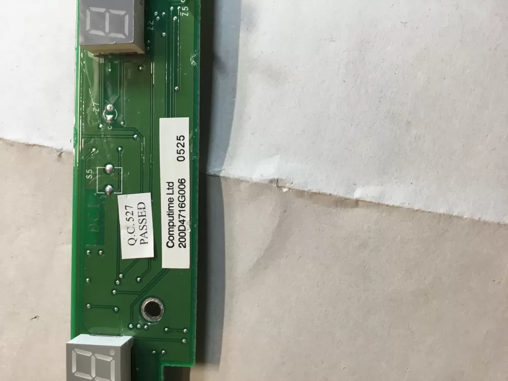 GE 200D4716G006 Refrigerator User Interface Control Board AZ98269 | 2024