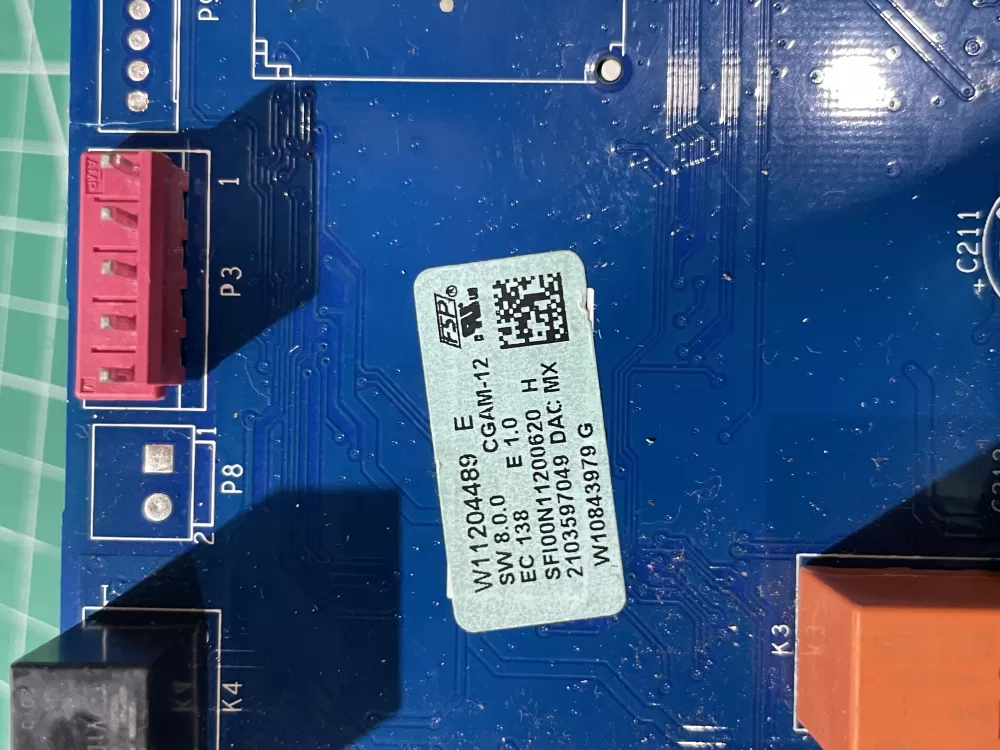 Whirlpool W11204489 Oven Control Board Warranty AZ190084 | Wm802