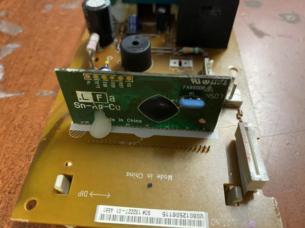 GE Microwave Control Board V08012506115 AZ98511 | BK1408