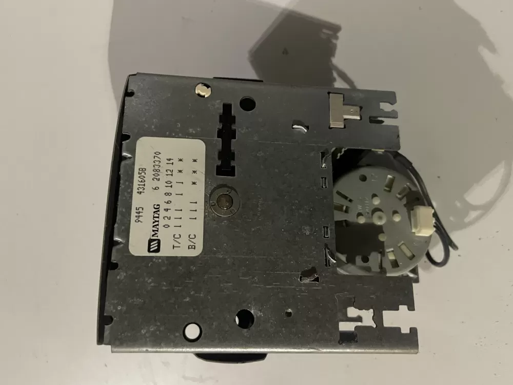 Maytag 6 2083370 Washer Timer With Control Knob AZ31618 | Wm321