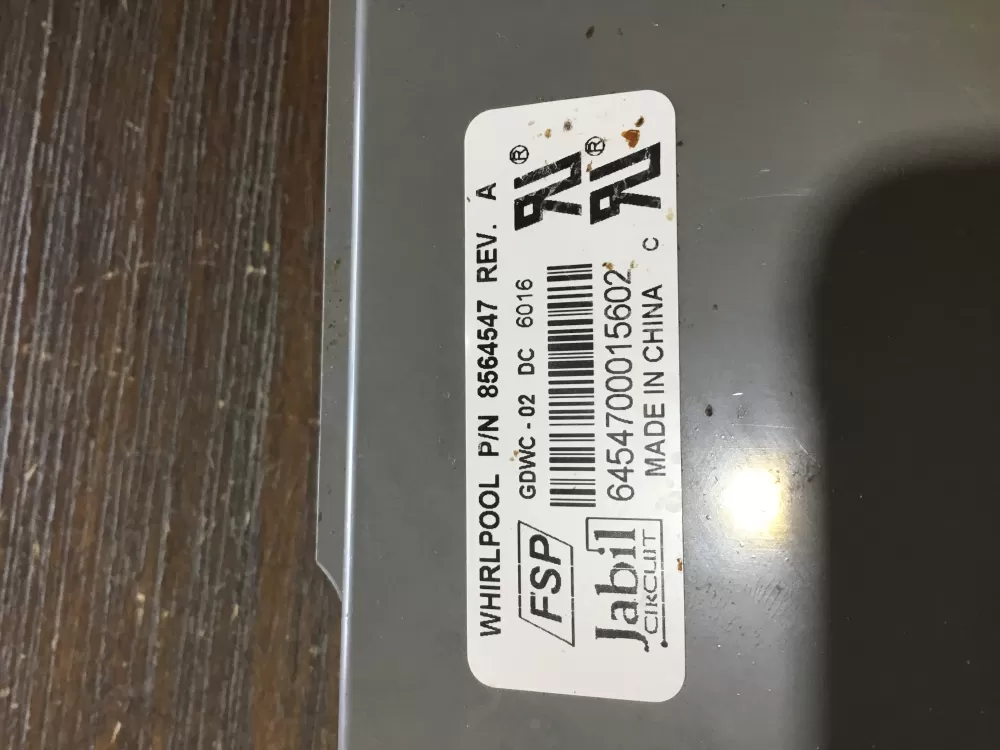 Whirlpool WP8564547 Dishwasher Control Board AZ52952 | NR1838