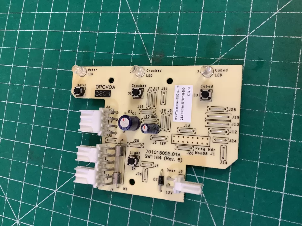 GE 197D5189G001 Refrigerator Control Board