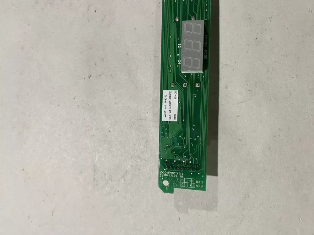 GE WR55X10684 200D1028G022 Refrigerator UI Temp Control Board AZ152776 | BK59