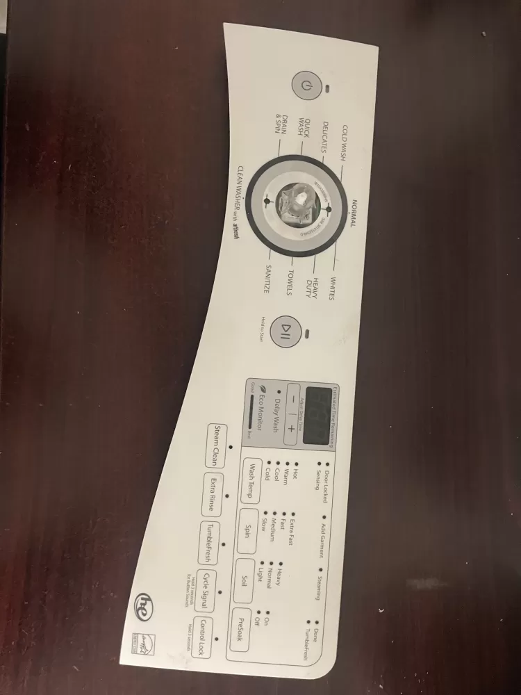 Whirlpool W10750477 Washer Control Board Interface Panel AZ81620 | KMV230