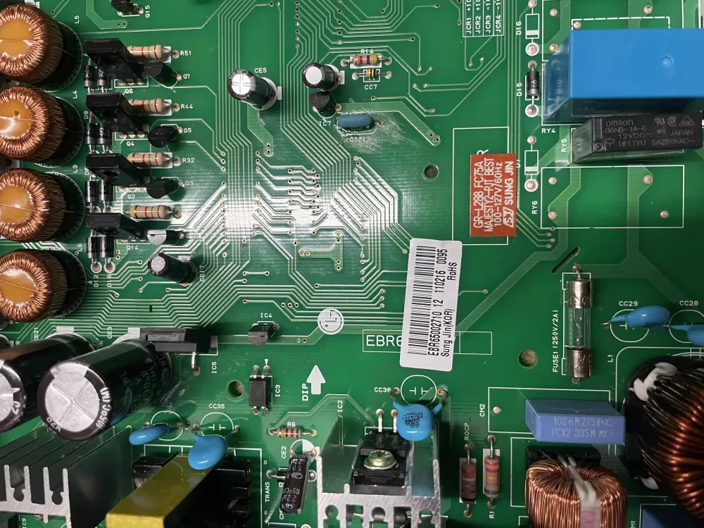 LG Kenmore AP5331999 EBR65002710 Refrigerator Control Board AZ12371 | KM1659