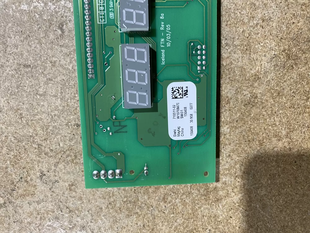 Maytag W10799818 W10708470 Refrigerator Dispenser Control Board AZ66692 | BK1958