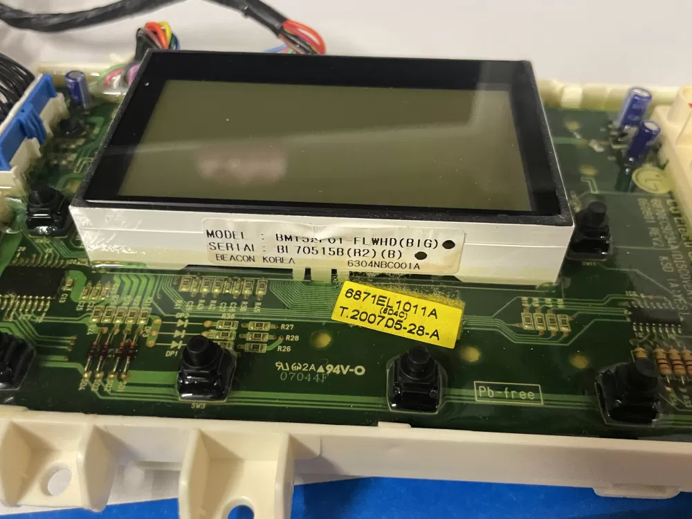 LG 6870EC9234A 6870EC9242A 6871EL1011A Dryer Control Board AZ225594 | Wmv608