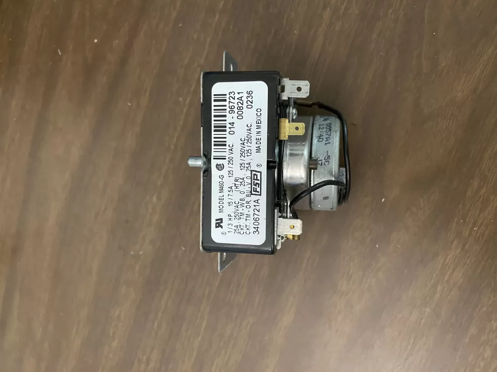 Whirlpool 3406721A AP3097855 3406721 WE04X10051 Dryer Timer AZ78975 | BK663