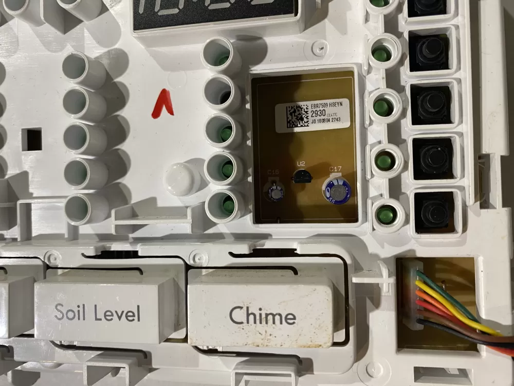 Kenmore EBR75092903 Washer Control Board UI Display Panel AZ191387 | BKV877