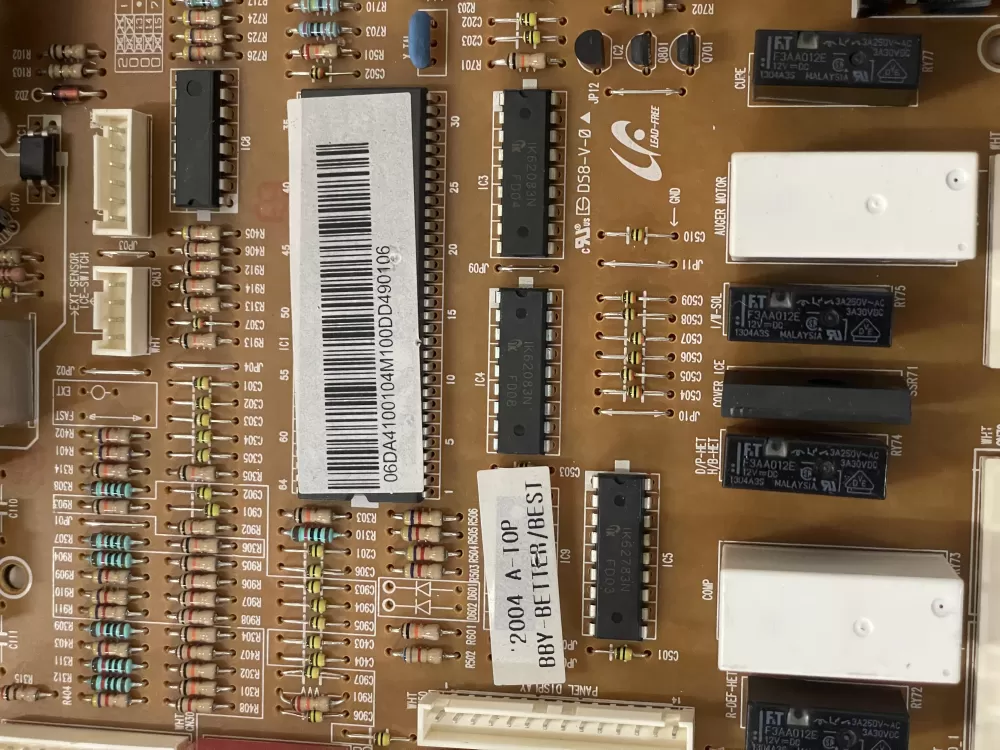 Samsung DA41-00104M Refrigerator Control Board AZ51000 | KMV464