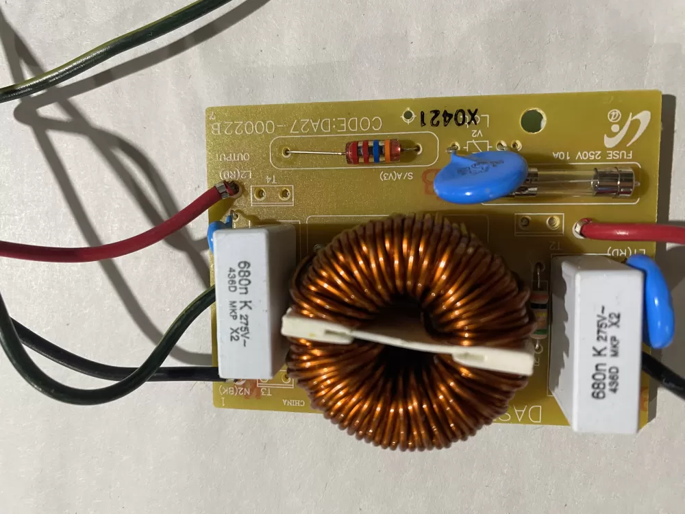 Samsung 00043D 00022B Refrigerator Control Board Noise Filter AZ200266 | BK2800