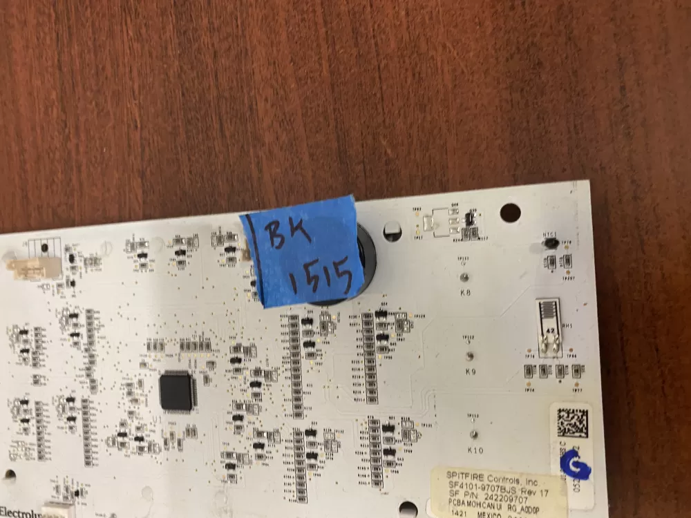 Frigidaire 242209707 Refrigerator control board AZ47913 | BK1515