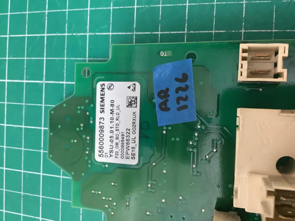 Bosch 5560009873 Washer Control Board Operating Module AZ226002 | AR1226