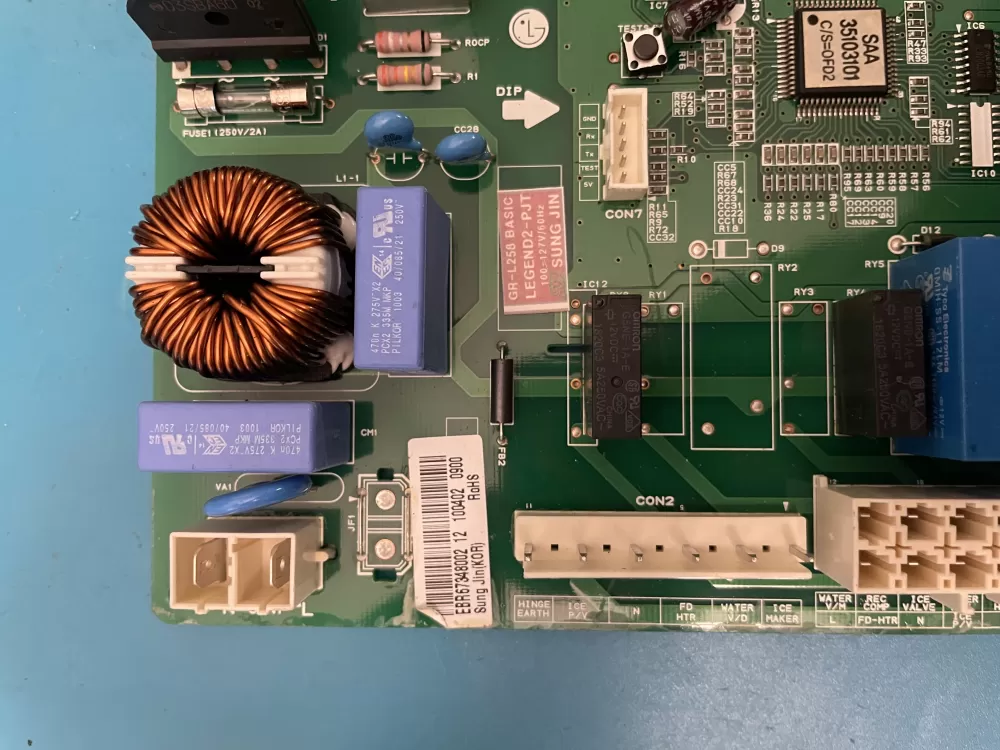 LG EBR67348002 Refrigerator Main Control Board PCB AZ97502 | KM1535