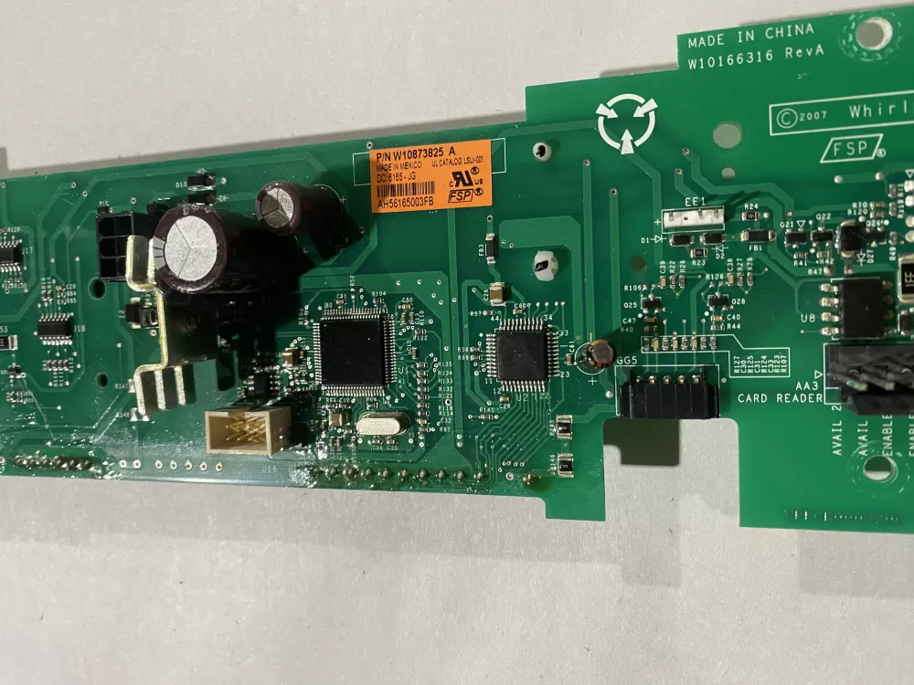 Maytag W11323695 Washer Control Board UI Display AZ192038 | BK2482