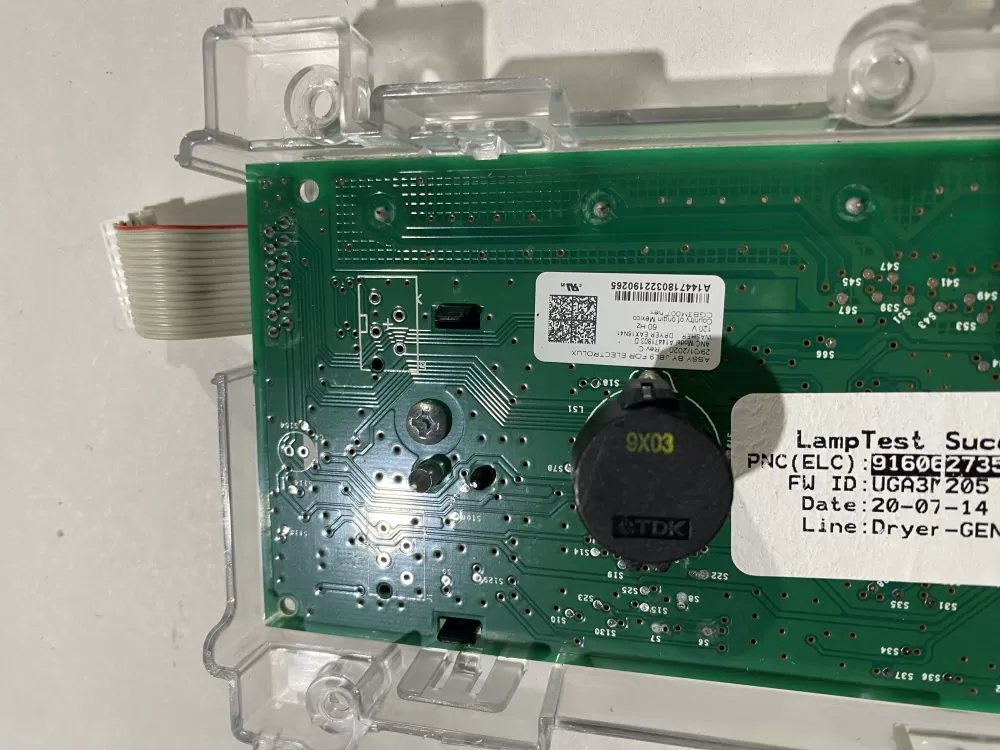 Electrolux Dryer Control Board 916062744 AZ140881 | BK2366