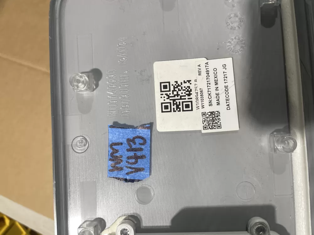 Maytag W11035067 Ap6278100 Washer Control Board Panel AZ87188 | Wmv413