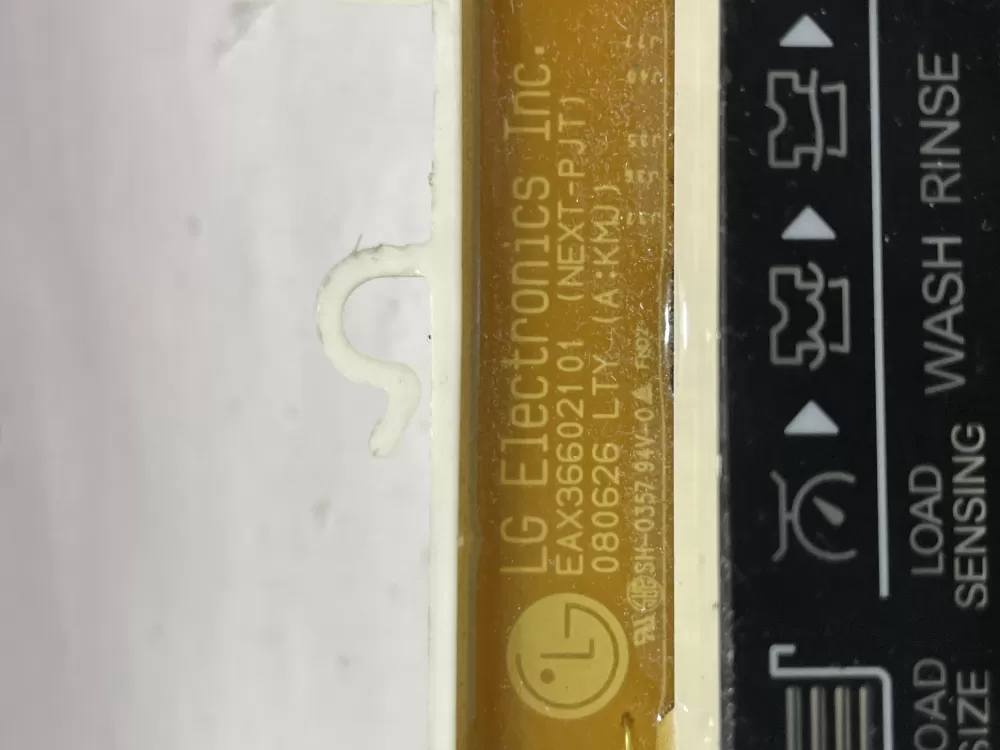 LG EAX36602101 EBR36870701 Washer Control Board AZ145909 | Wm2444