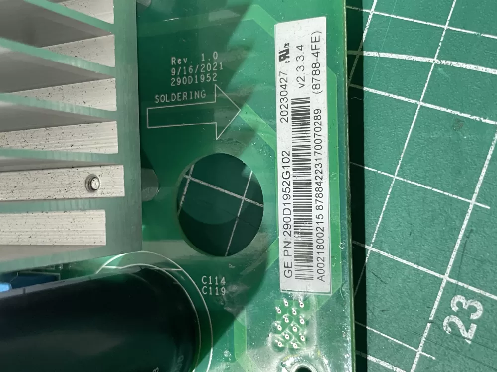 GE PD00081403 WH22X35837 Inverter Washer Control Board AZ192991 | Wm377