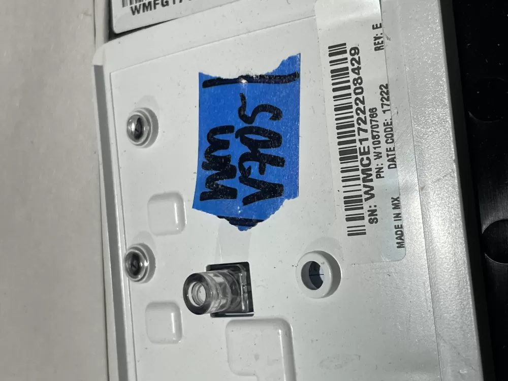 Whirlpool W10596697 W10870766 Washer Control Panel AZ122499 | Wmv705