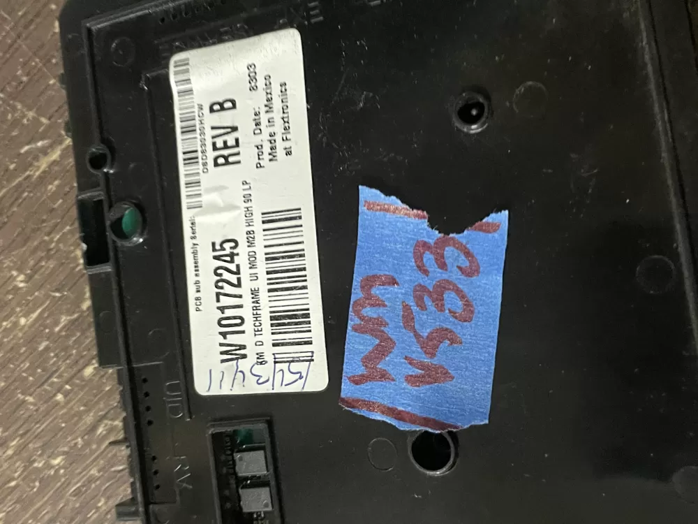 Whirlpool Kenmore W10339968 W10172245 Dryer Control Board A AZ53107 | Wmv533