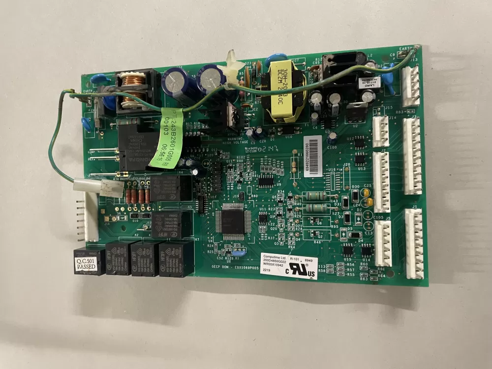 GE WR55X10942 WR55X10699 200D6221G014 EBX1110P002 200D6221G016 Refrigerator Control Board