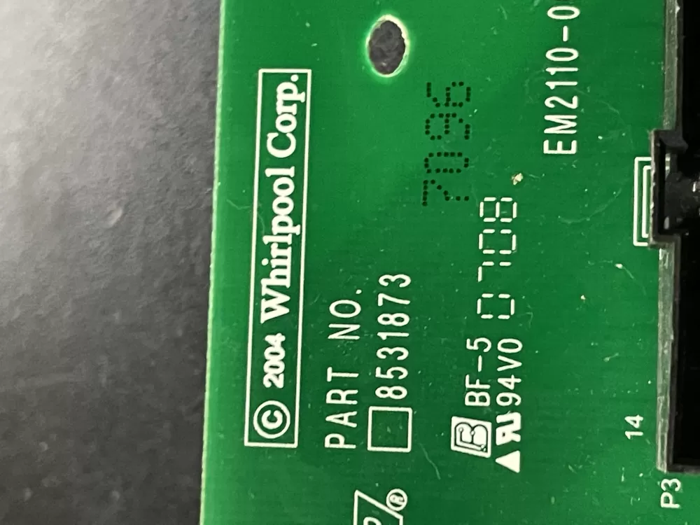 KitchenAid 8531873 Dishwasher Control Board Interconnect AZ7699 | WM1615