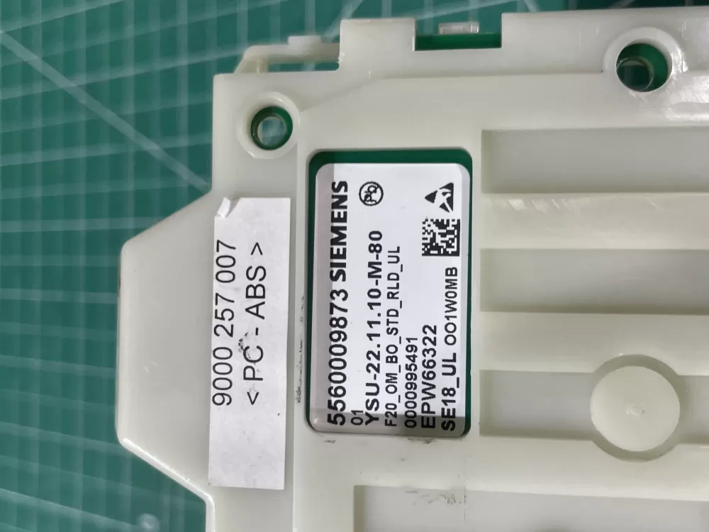 Bosch 5560009873 Washer Control Board Operating Module AZ192842 | Wmv881