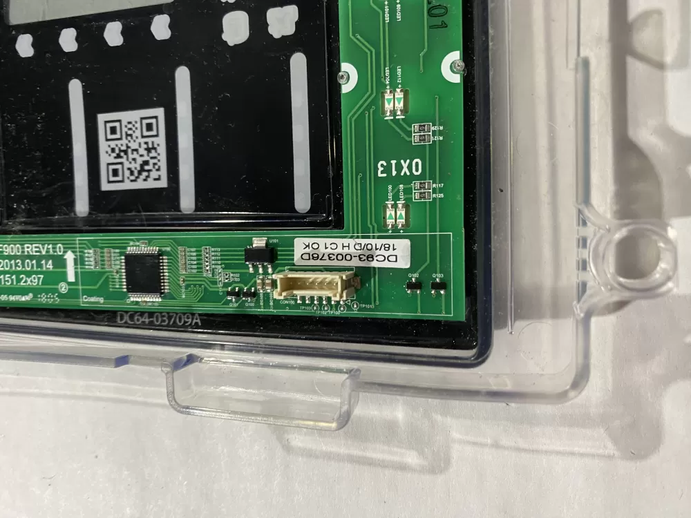 Samsung DC92-01607J DC94-06643A Dryer UI Control Board AZ187337 | BK738