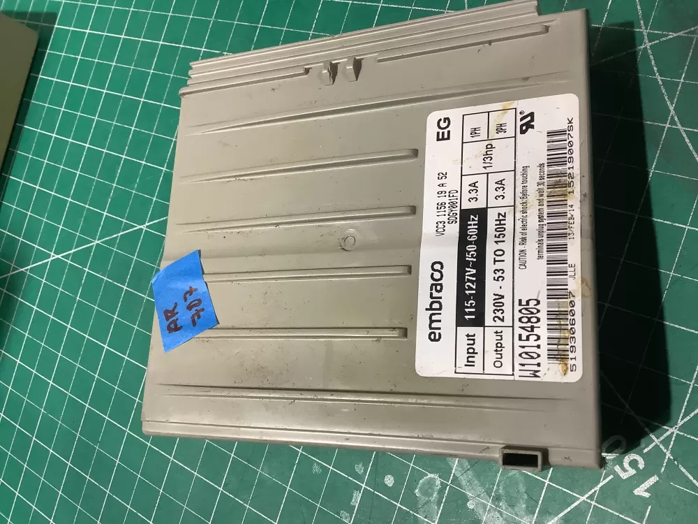 Whirlpool W10154805 Refrigerator Inverter Control Board AZ196841 | AR707