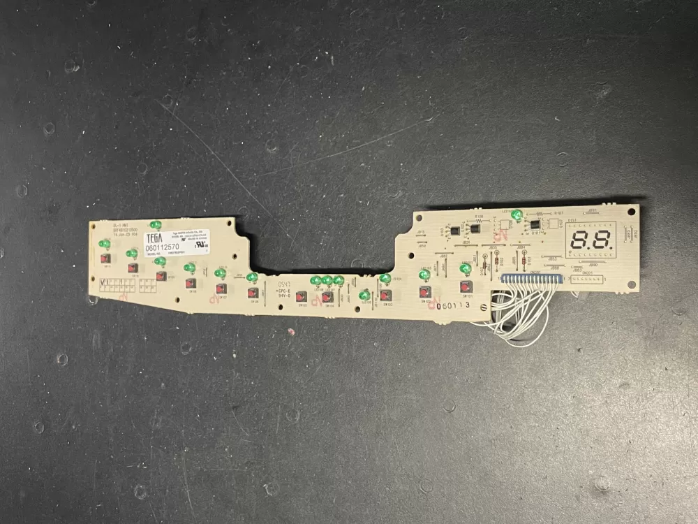 GE 165D7803P001 Dishwasher Control Board
