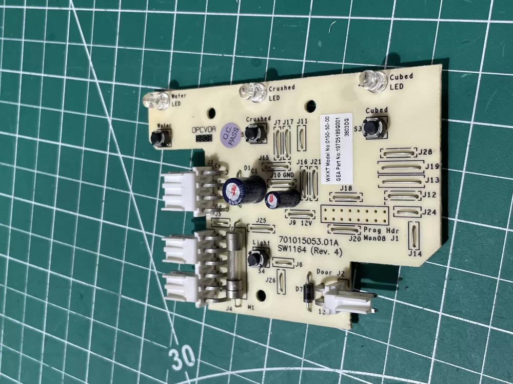 GE 197D5189G001 Refrigerator Control Board