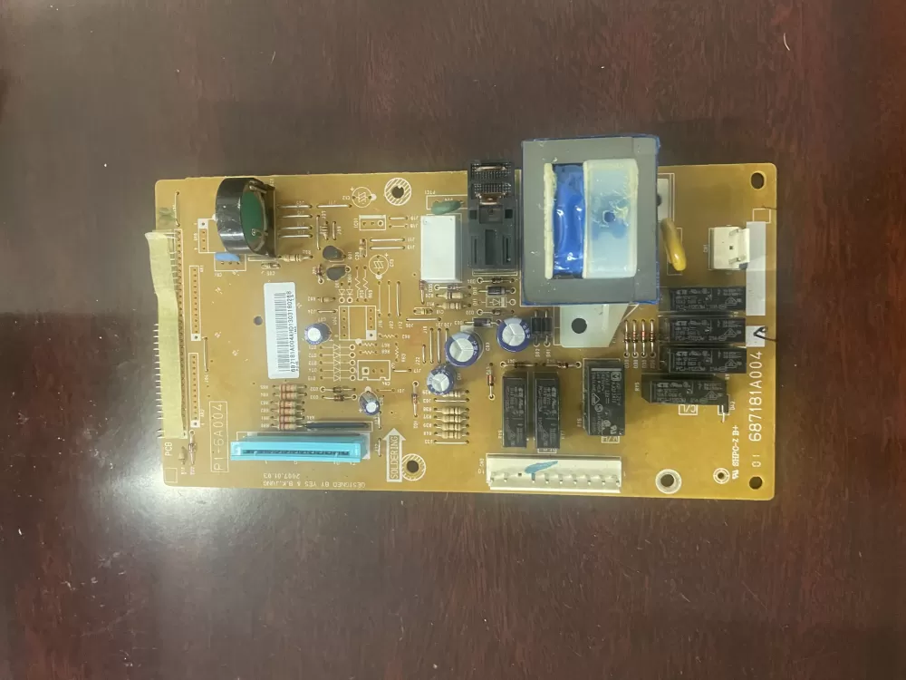 LG 687181A004A P1-6A004 Microwave Control Board