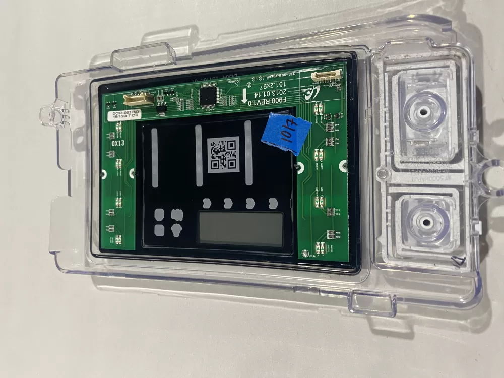 Samsung Washer Control Inlay DC93-00376D DC64-03116B AZ185001 | BK1017