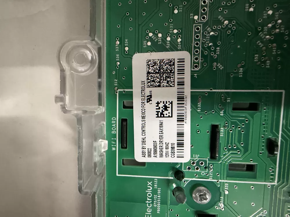 Electrolux A18990903 Dryer Control Board Pcb Assembly AZ227692 | KM477