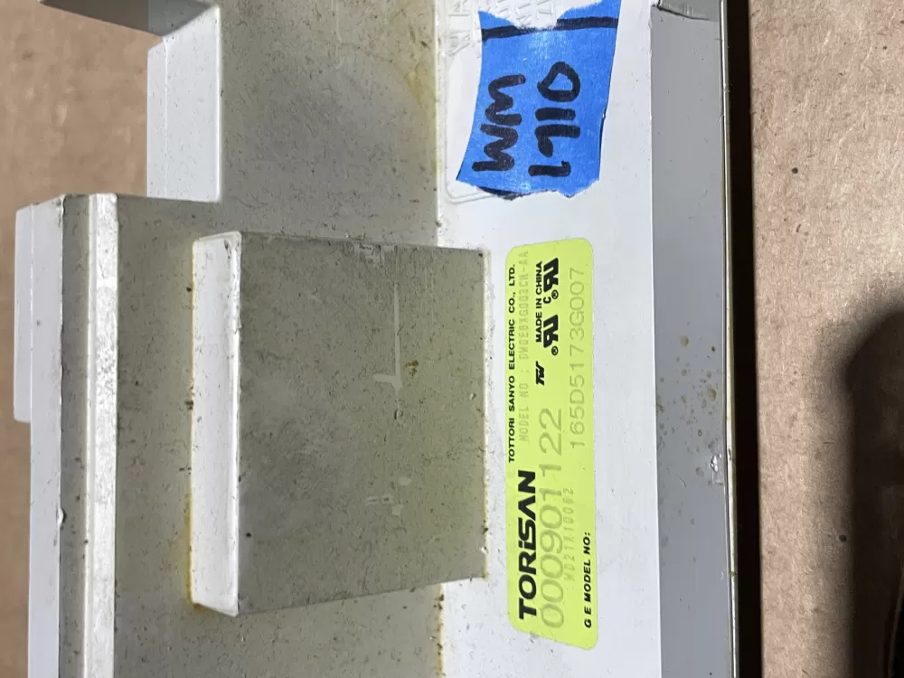 GE 165D5173G007 Dishwasher Control Board AZ75229 | Wm1910