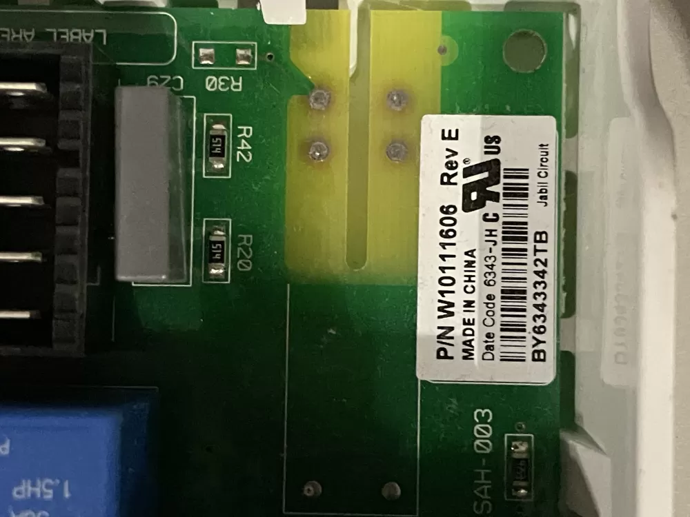 Whirlpool Maytag Kenmore W10111606 6105034 Dryer Control Board AZ31283 | Wm231