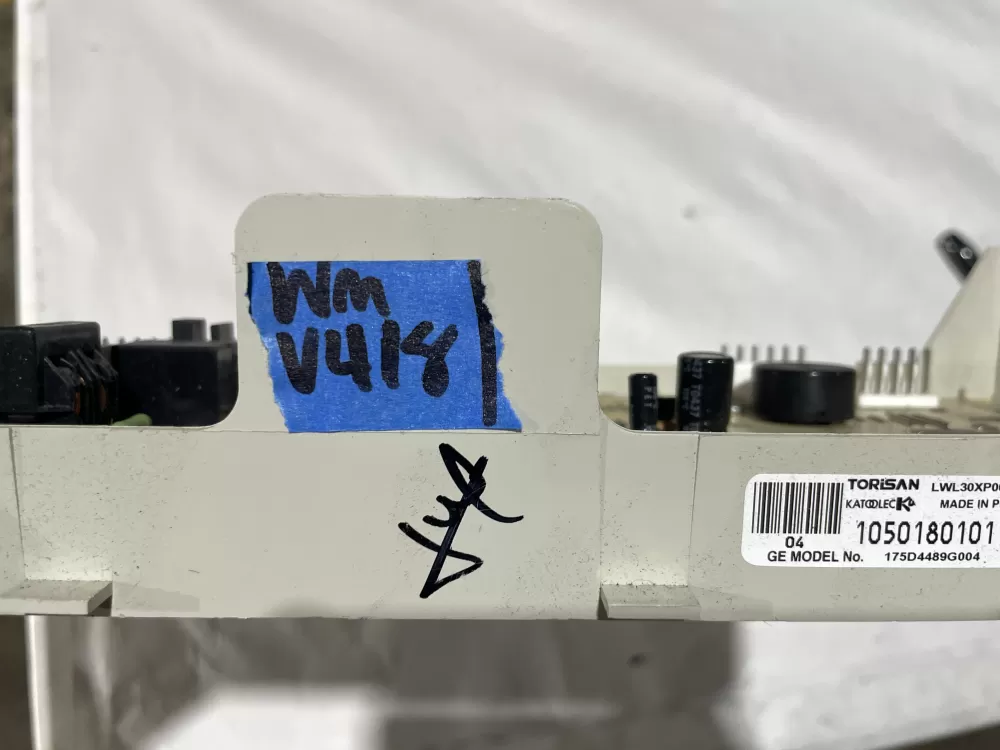 GE 175D4489G004 WH42X10486 Washer Control Board AZ111752 | Wmv418