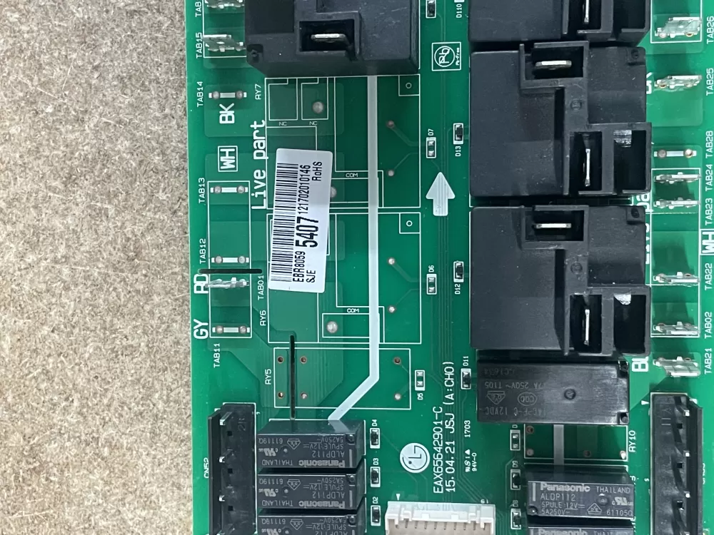 LG Kenmore EBR80595407 Oven Range Control Board AZ21751 | KM1215