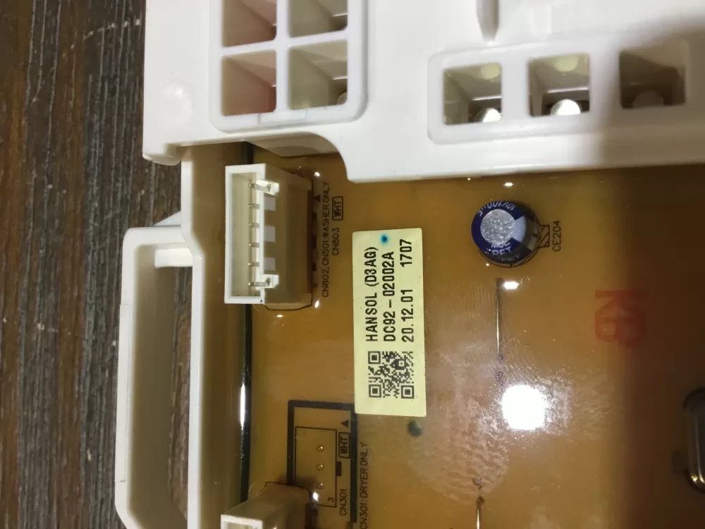 Samsung DC92 02002A Washer Control Board AZ51799 | NRV469