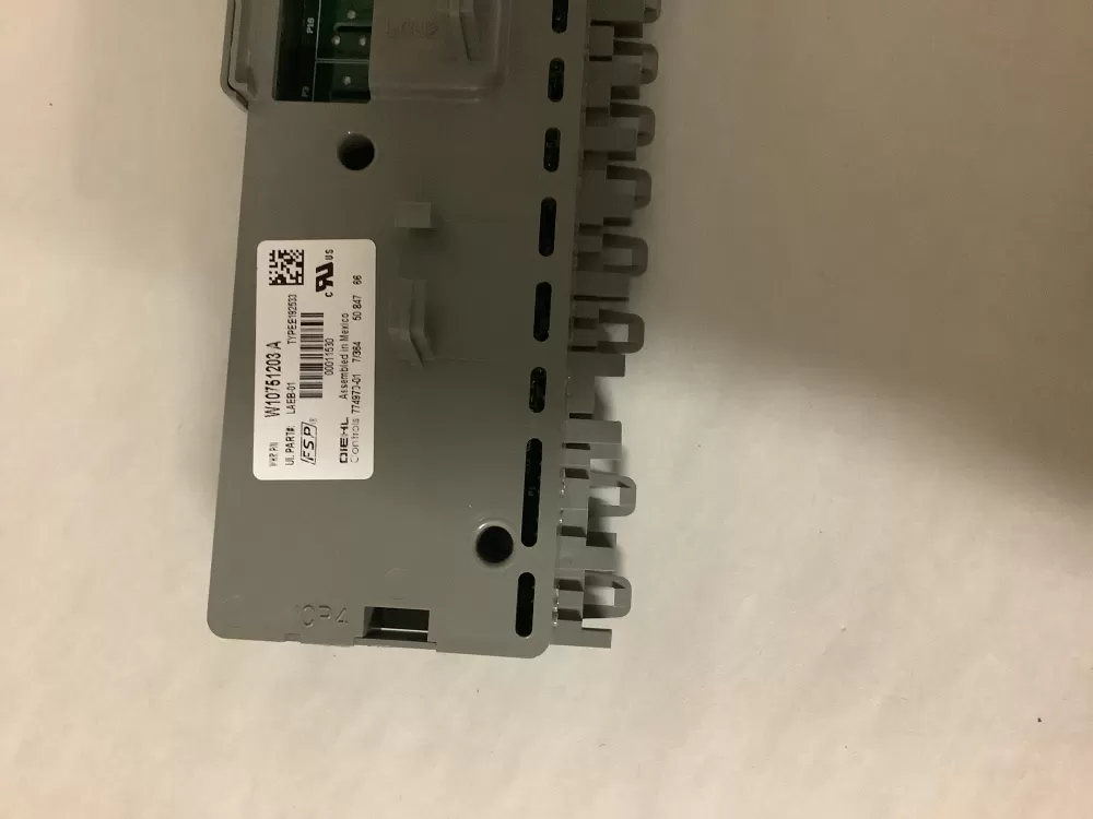 Whirlpool W10751203A Washer Control Board AZ207463 | ZC2803