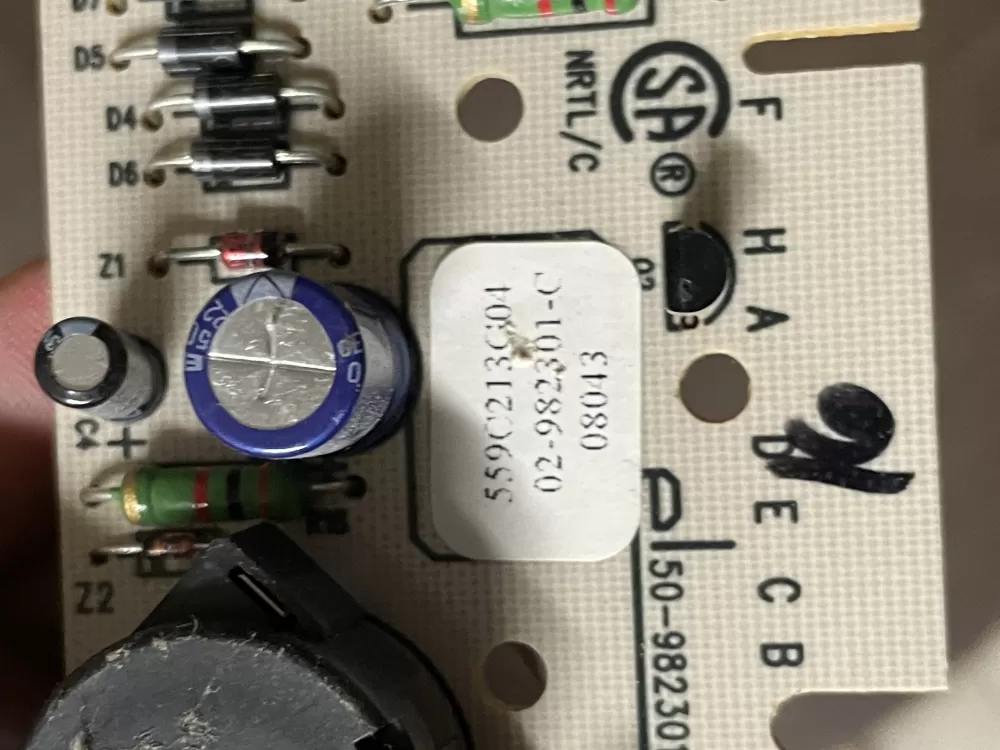 GE WE04X10103 559C213G05 Dryer Control Board AZ43549 | Wm1446