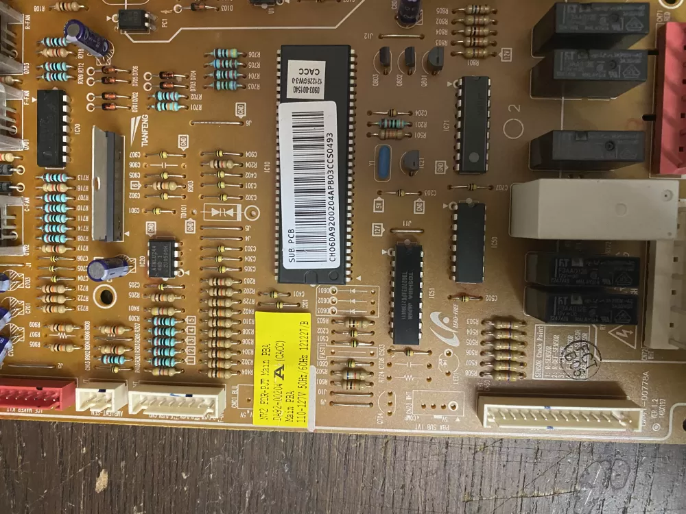 Samsung DA92 00204A Refrigerator Control Board AZ54752 | BK1927