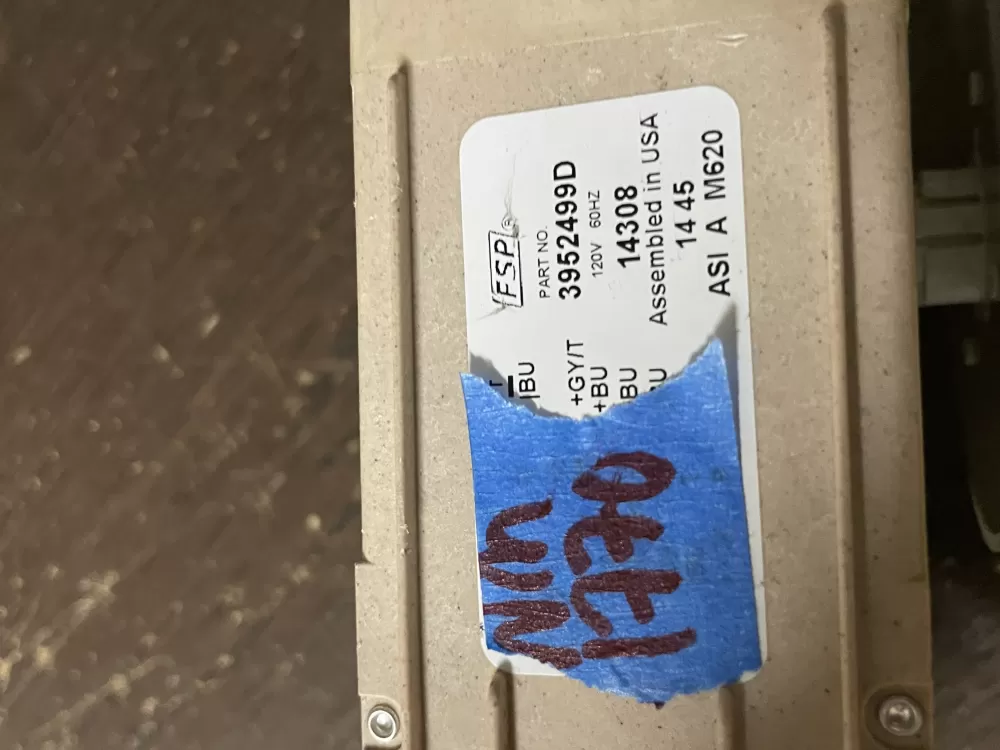 Whirlpool Washer Timer 3952499D AZ45443 | Wm1770